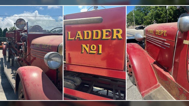 1938 South Milwaukee fire truck restoration reaches milestone