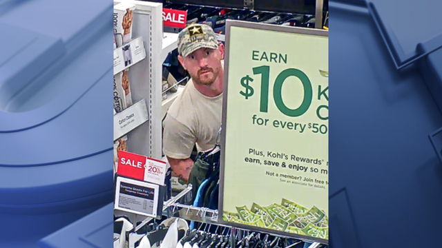 Brookfield Kohl's retail theft; police seek male suspect