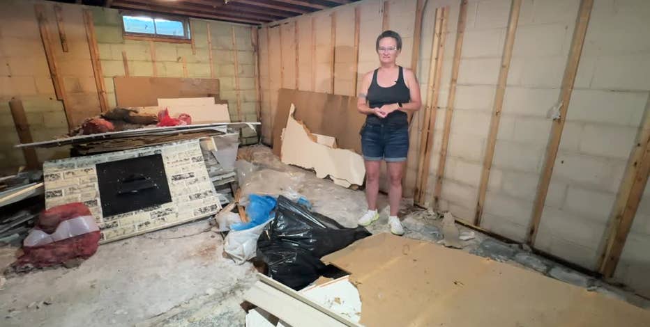 Brown Deer flood recovery; family lost critical medical supplies