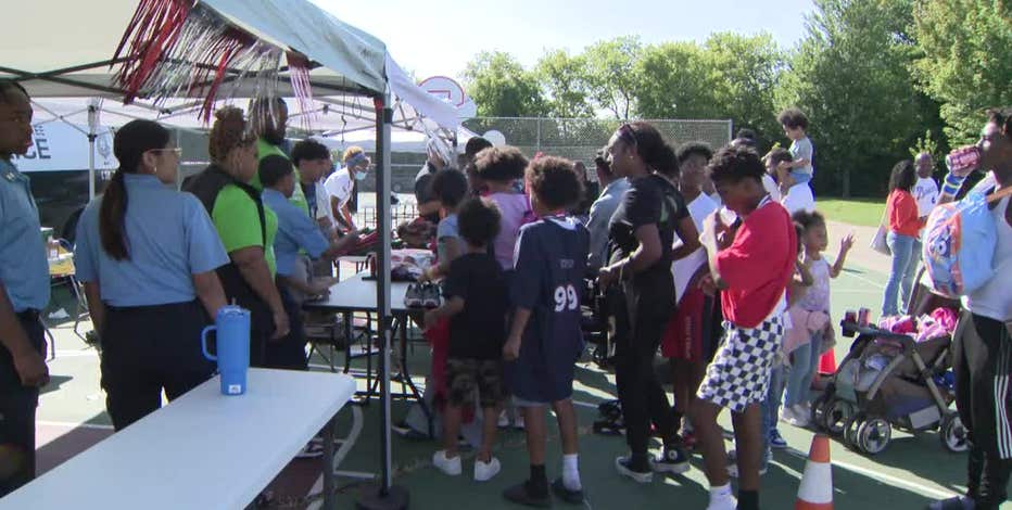 Kickball for a Cause: Milwaukee school supply, shoe giveaway