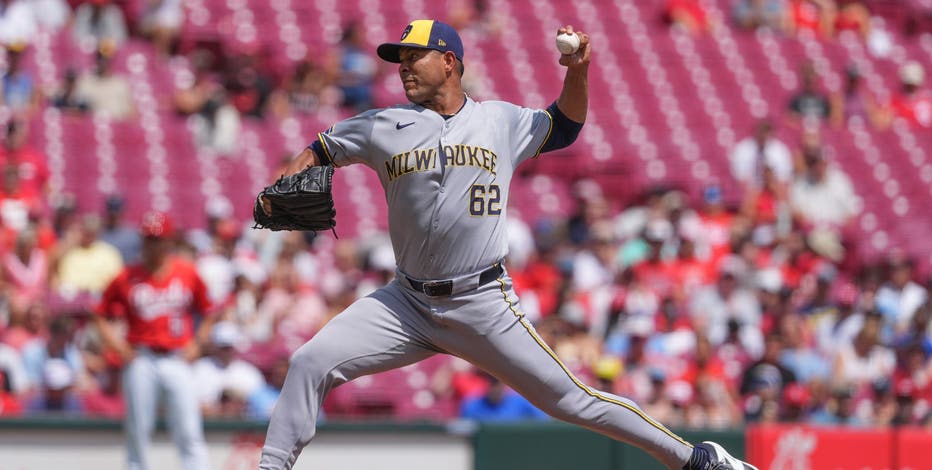 Brewers lose to Reds; franchise-record, 14-game winning streak snapped