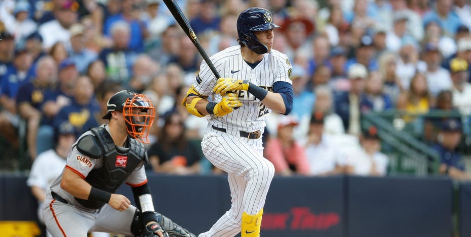 Brewers lose to Giants, Ramos hits 2-run single off Megill with 2 outs in 9th