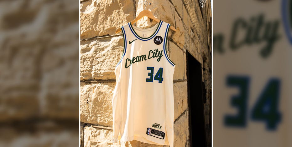 milwaukee bucks alternate jersey cream city