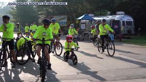 30th annual Milwaukee zoo bike ride offers families a wild start to Sunday