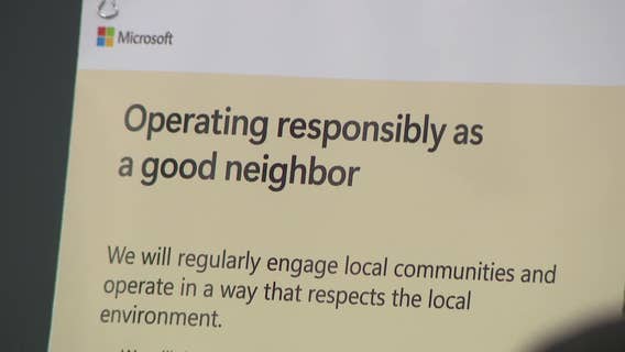 Microsoft Caledonia data center plans; residents voice frustration