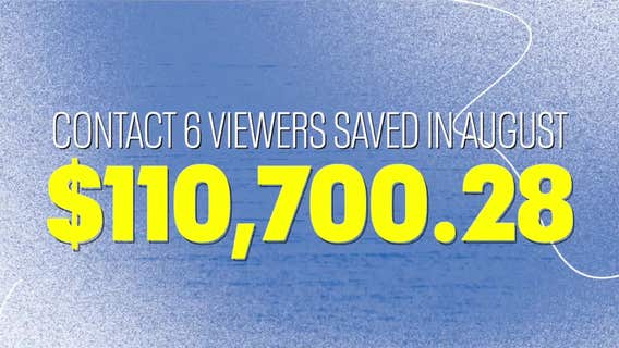 Contact 6 saved consumers $110,000+ in August 2025