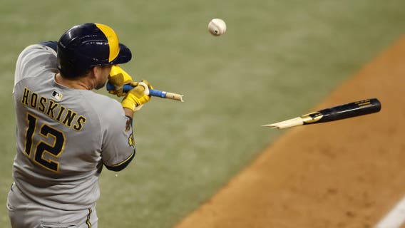 Brewers lose to Rangers, Michael Helman hits 2-run HR