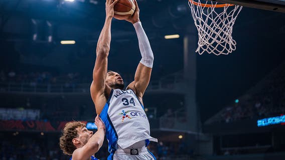 Antetokounmpo's 30 points, late free throws secure Greece's EuroBasket bronze