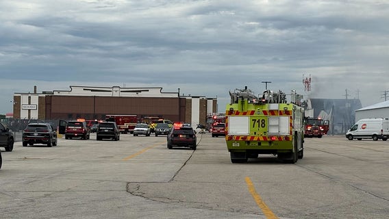 Milwaukee Timmerman Airport hangar fire; cause under investigation