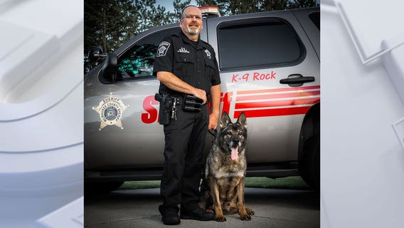 Milwaukee County Sheriff's Office K-9 Rock passes at age 12