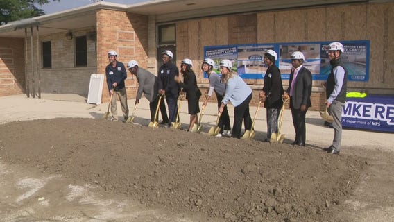 Milwaukee Recreation groundbreaking for community center, playfield