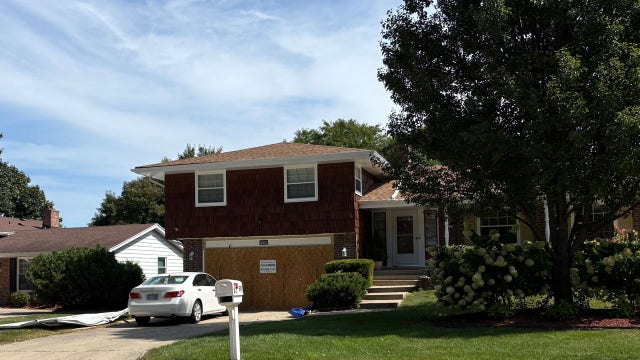 West Allis hit-and-run crash; driver slams into garage, damages home