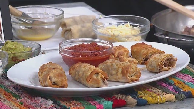 Wisconsin Beef Council: Crispy taco egg rolls recipe