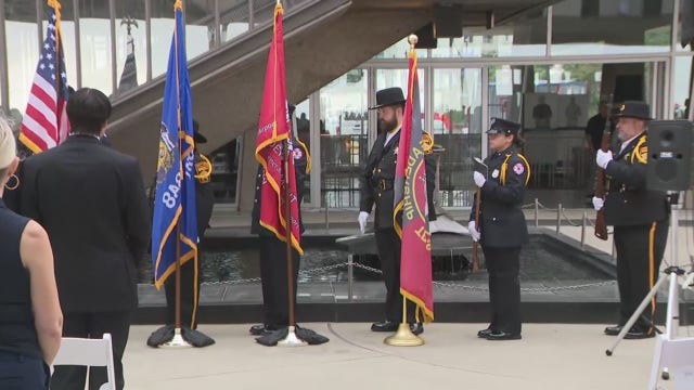 9/11 ceremony held at Milwaukee County War Memorial Center