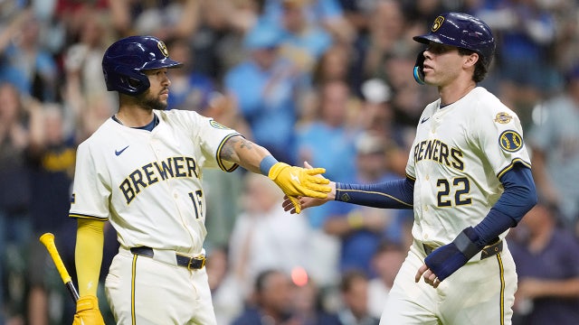 Brewers beat Angels 5-2, complete sweep; Yelich gets 100th RBI this season