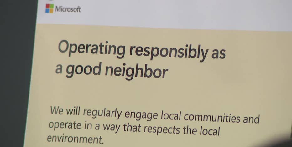 Microsoft Caledonia data center plans; residents voice frustration