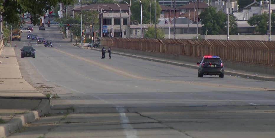 Milwaukee shooting on 27th Street viaduct; victim's vehicle struck