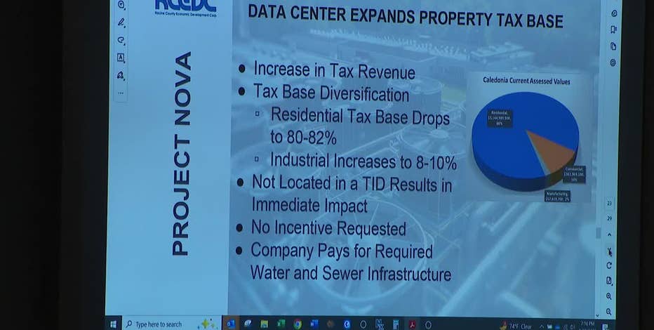 Microsoft Caledonia data center; crowd debates project, commission votes
