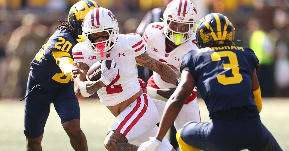 Wisconsin Badgers fall at Michigan for third straight loss | FOX6 Milwaukee