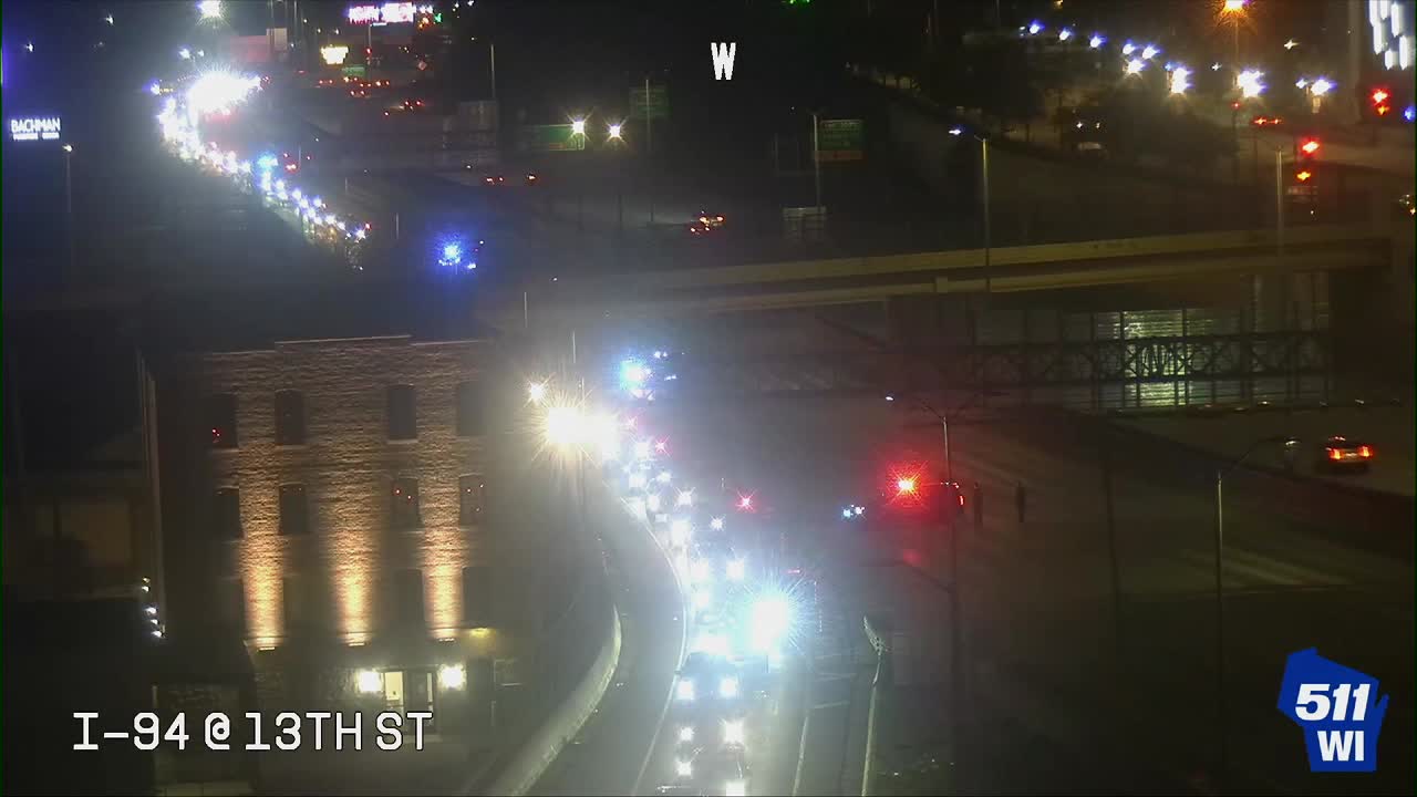 I-94 eastbound lanes closed in Milwaukee; reports of shots fired