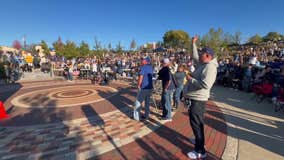 Brewers fans pack Davidson Park for NLDS Game 3 watch party, stay optimistic