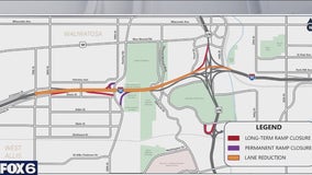 Milwaukee County I-94 long-term ramp closures begin Monday