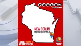 $50,000 Powerball ticket sold in New Berlin