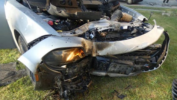 Milwaukee police chase, stolen car crashes into home; man charged