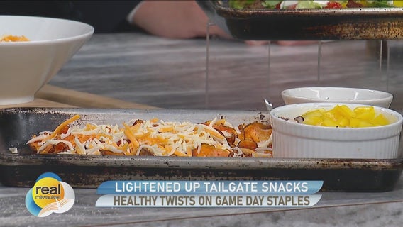 Lightened up tailgate snacks; Healthy twists on game day staples