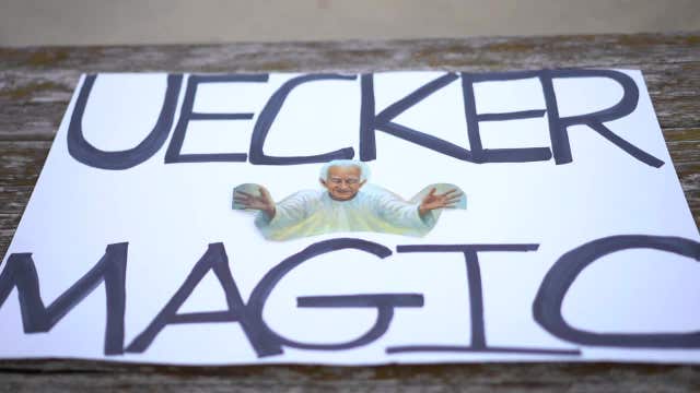‘Uecker Magic’: Brewers fan behind viral sign shares the story