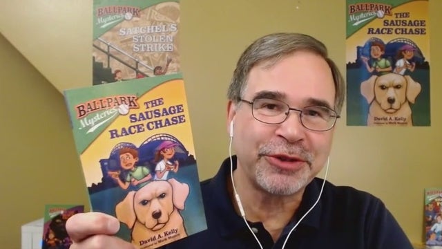 Author David Kelly talks about new children's book, 'The Sausage Race Chase'