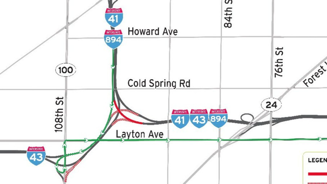 54-hour Hale Interchange system ramp closure this weekend
