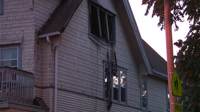 Milwaukee apartment fire at Holton and Lloyd; man rescued