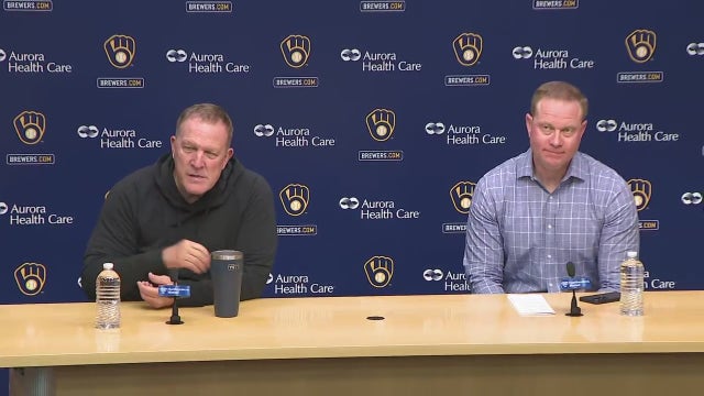 Brewers end-of-season news conference; Pat Murphy, Matt Arnold speak