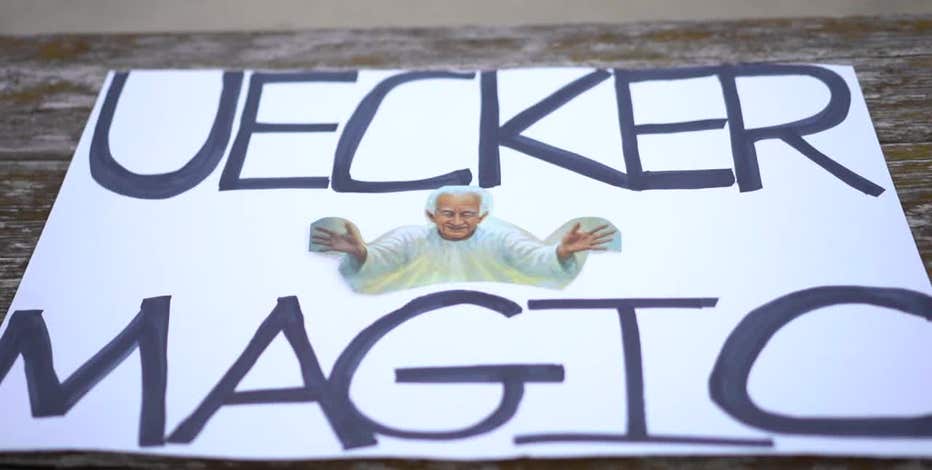 ‘Uecker Magic’: Brewers fan behind viral sign shares the story