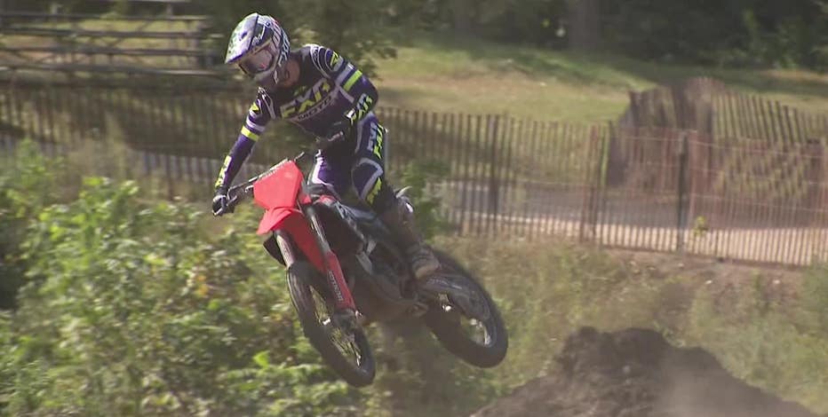 Wisconsin motocross prodigy trades dairy farm life for national competition
