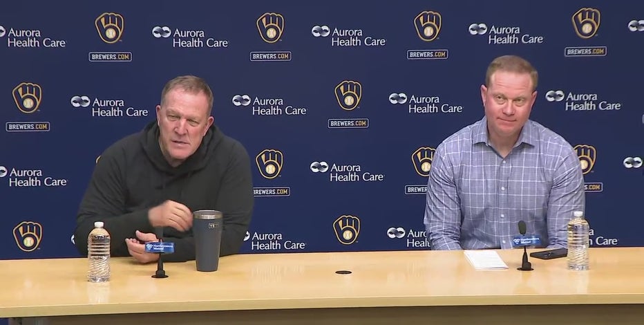 Brewers end-of-season news conference; Pat Murphy, Matt Arnold speak