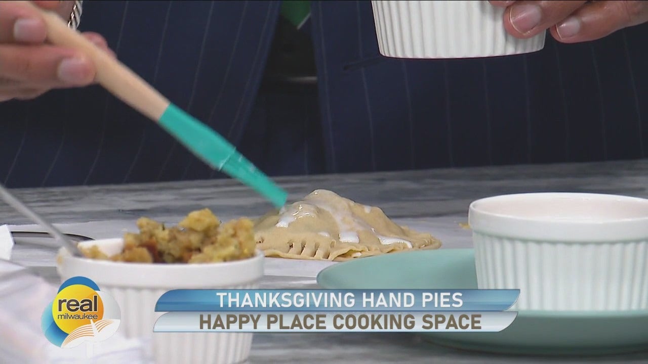 Thanksgiving hand pies with Happy Place Cooking Space