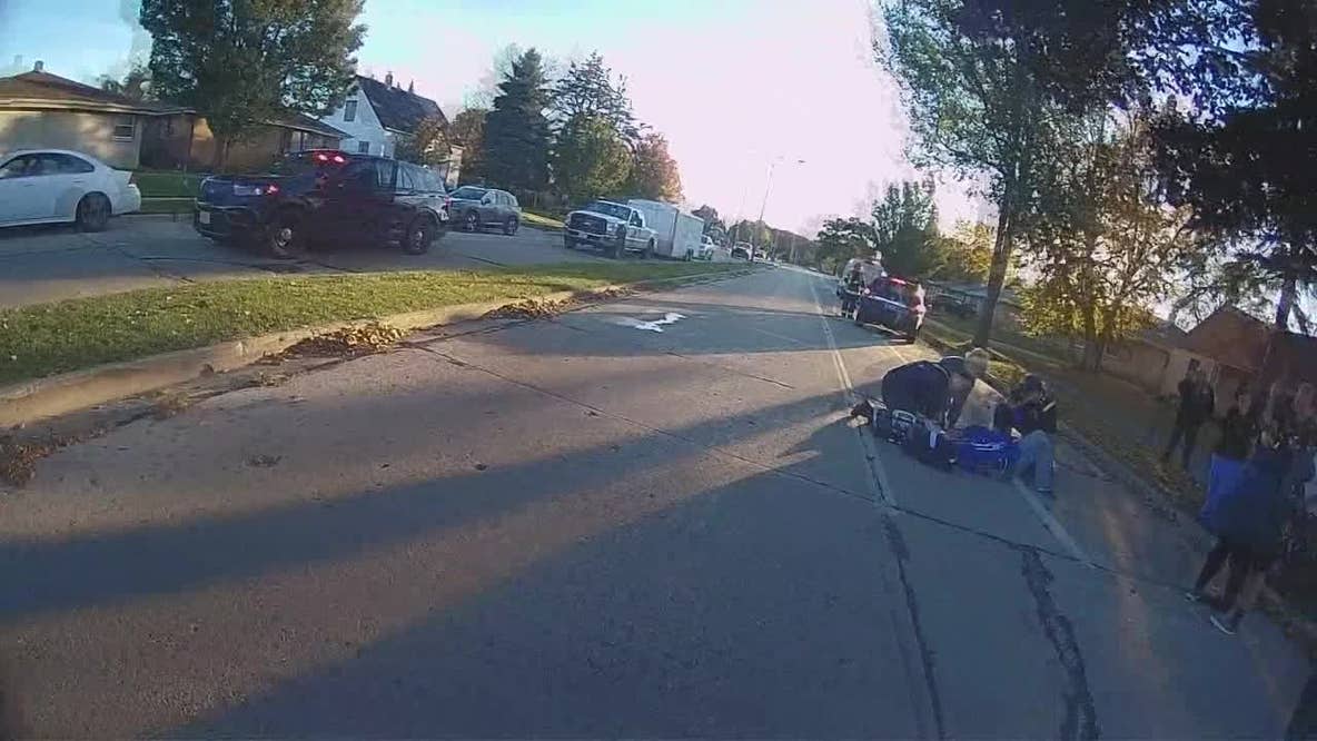 Girl injured in Cudahy hit-and-run, new video shows police response