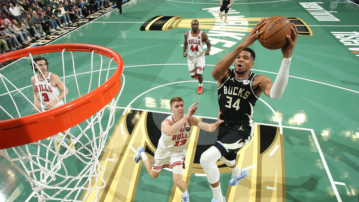 NBA Cup: Bucks beat Bulls, Giannis Antetokounmpo scores 41 points