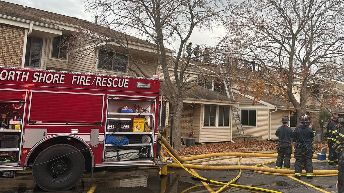 Brown Deer apartment fire, building vacant due to summer flood damage