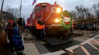 2025 Holiday Train stopping in Wauwatosa on Wednesday, Dec. 10