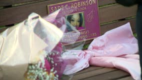 Sade Robinson remembered as family unveils bench at site of tragedy