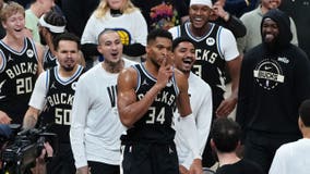Bucks beat Pacers; Antetokounmpo hits buzzer-beater to score victory