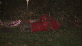 Wauwatosa crash snaps hydrant, sends water geyser into air; man arrested