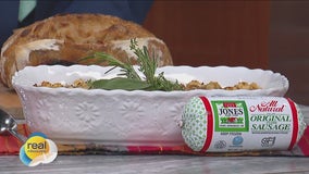 Thanksgiving made easy; Classic Sausage Stuffing from Jones Dairy Farm