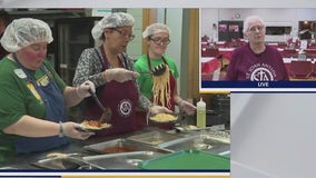 Spaghetti with the Sisters at St. Joan Antida High School