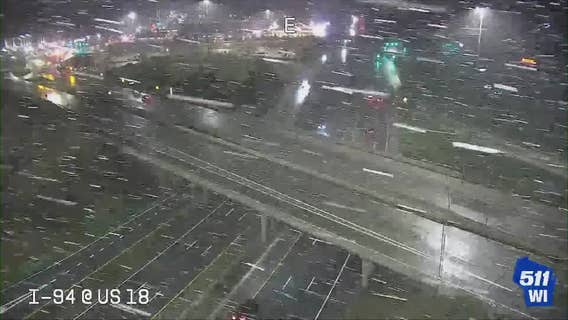 Southeastern Wisconsin snowfall; road preparation underway