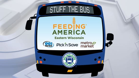 28th Annual 'Stuff the Bus' food collection drive taking place Nov. 21