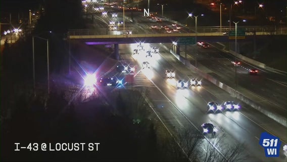 I-43 shots fired investigation near Locust Street, traffic reopens